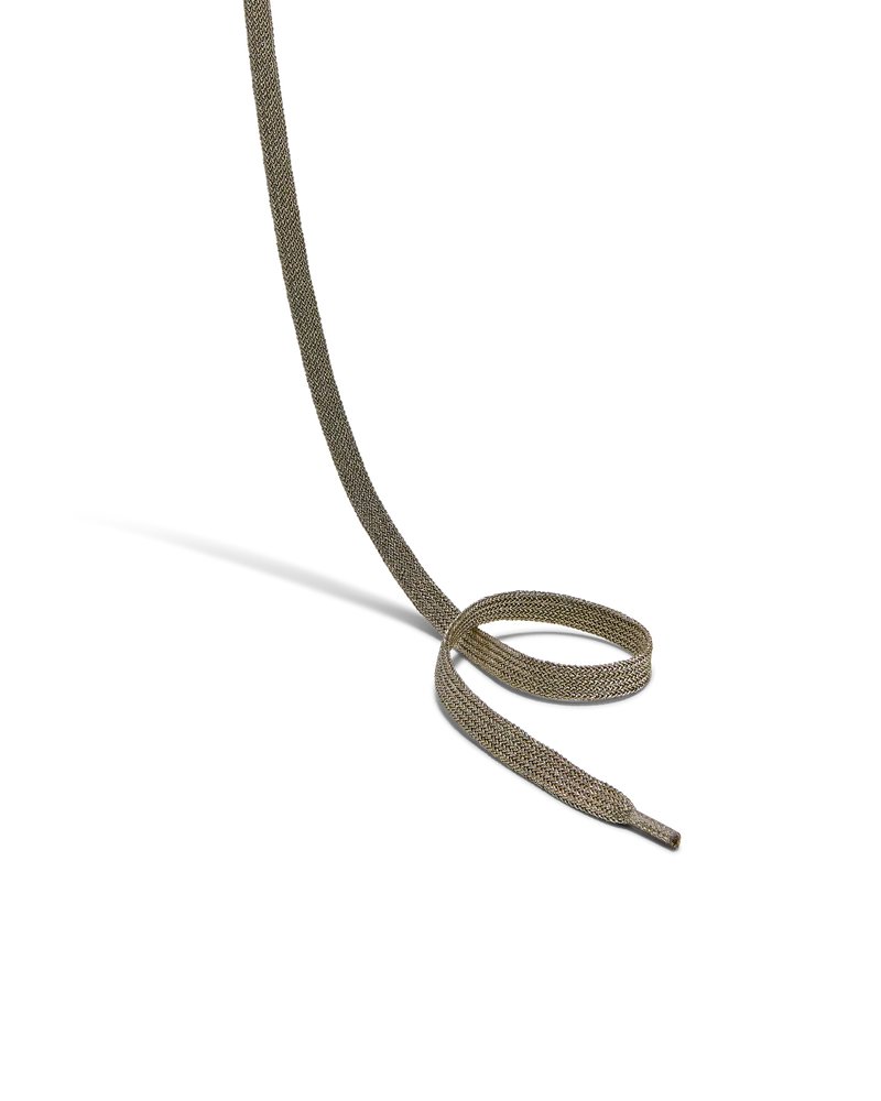 Women’s Laminated Laces, Gold