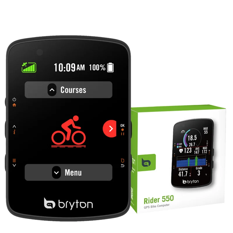 CICLOCOMPUTER BRYTON RIDER 550E