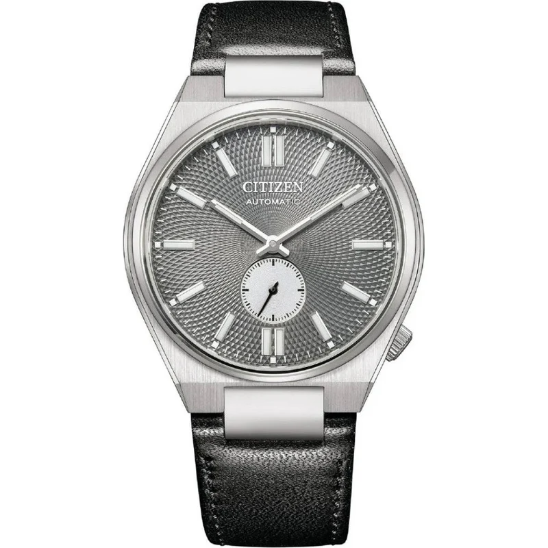Citizen Tsuyosa NK5010-01H secondi ore 6 Pelle