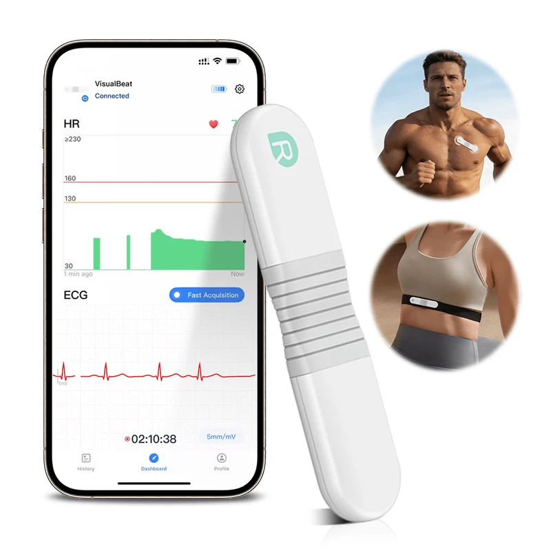 Cardiofrequenzimetro Visualbeat senza cinturino