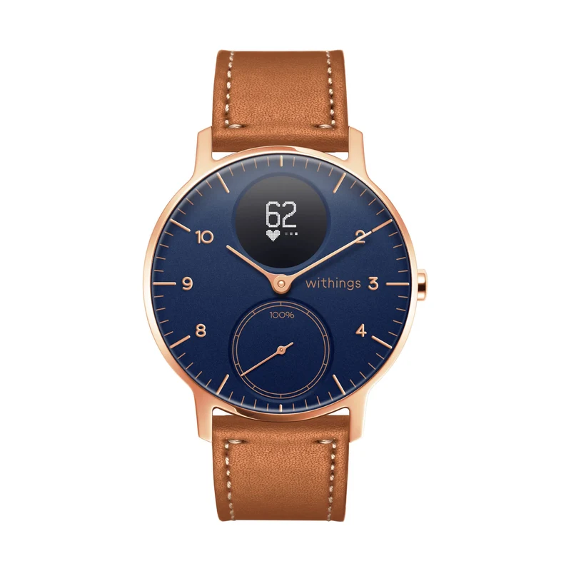 Leather Steel HR 40mm