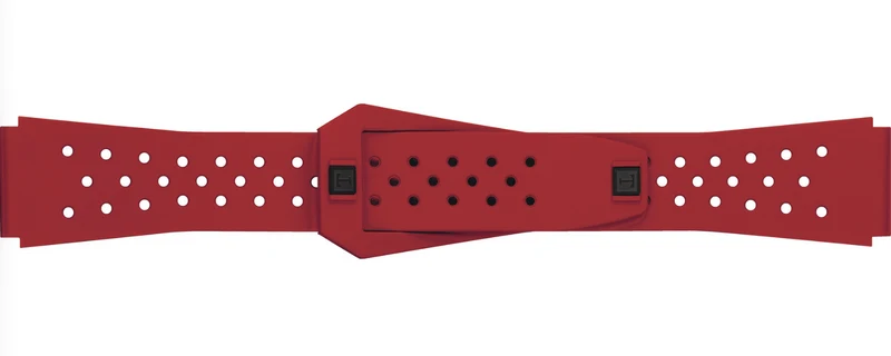 Cinturino Gomma rosso Tissot Sideral T145407 originale