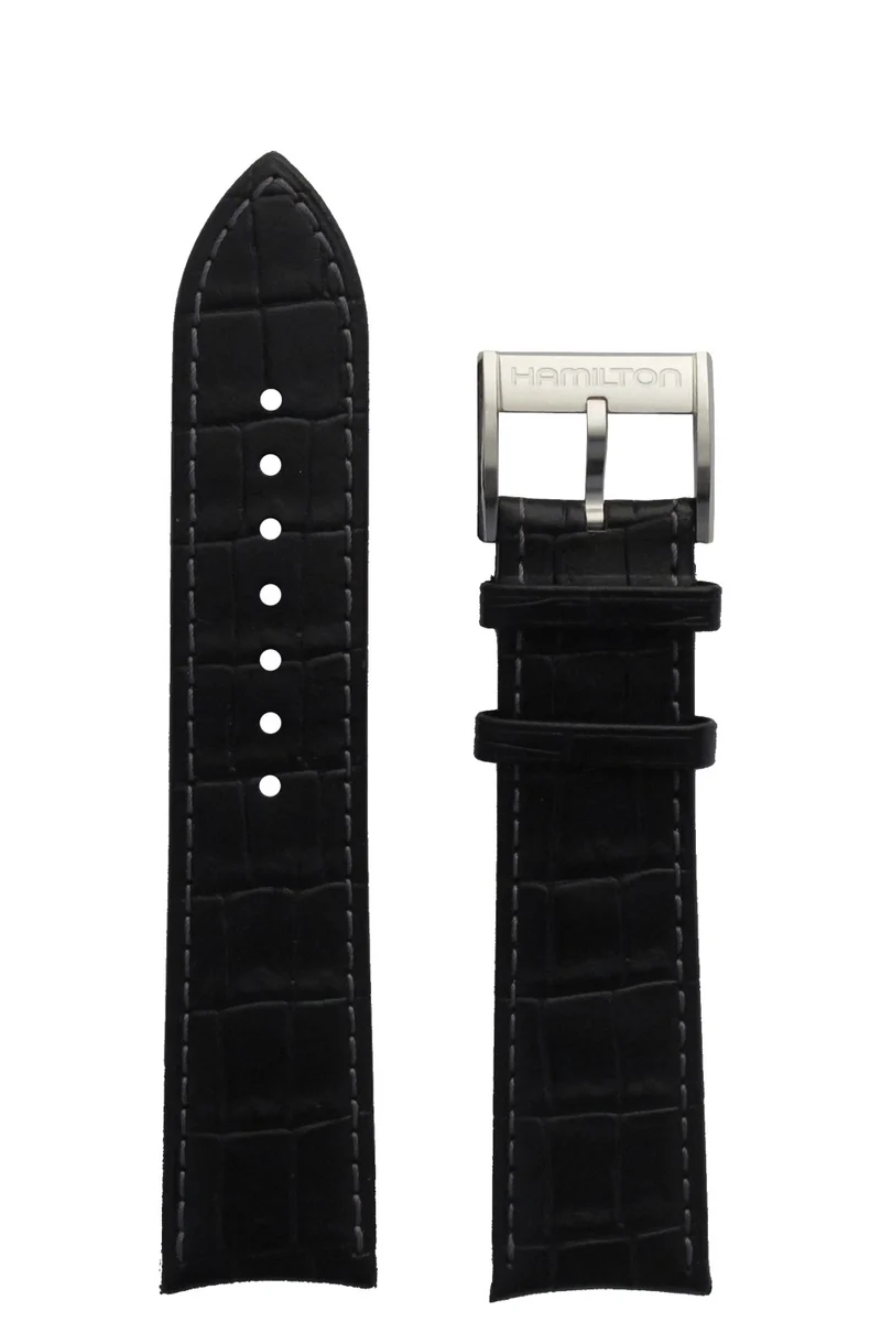 Cinturino Hamilton Jazzmaster nero 22/20