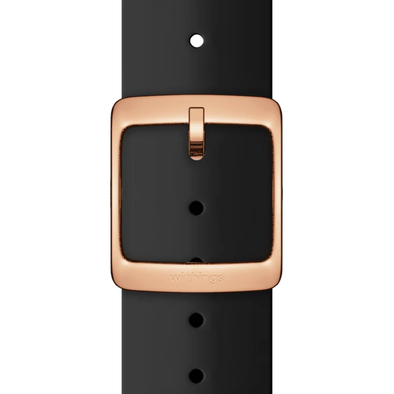 Silicone Steel 36mm Wristband