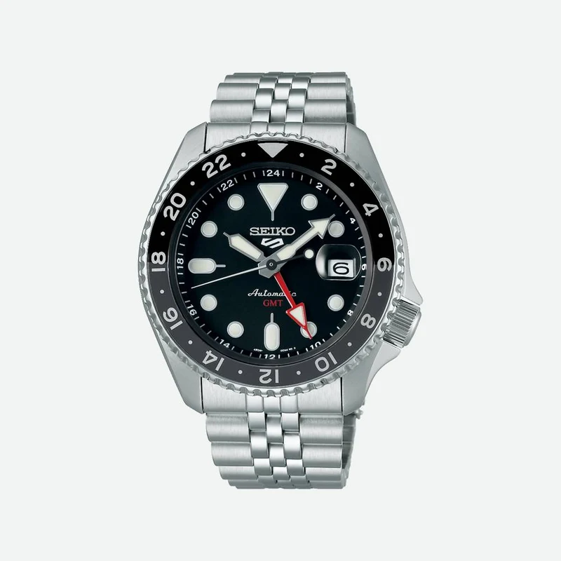 Seiko 5 Sport GMT SSK001K1 nero/grigio