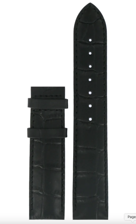 Cinturino nero originale per Tissot Le Locle T006407A senza fibbia