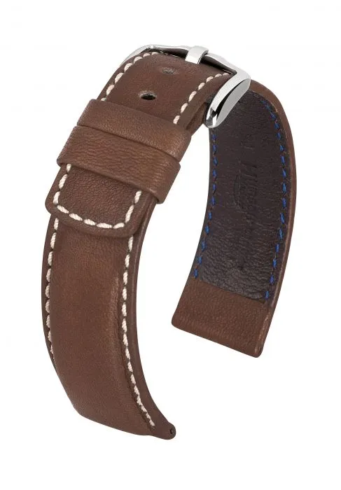 Cinturino marrone Mariner Hirsch 22mm L