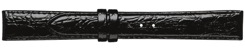 Cinturino nero stampato Longines 18/16 originale
