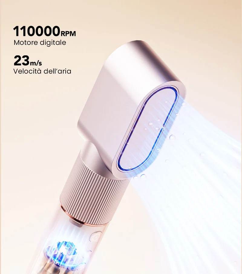 JIMMY HF9 – Multi Hair Styler 3 in 1 con Motore Digitale ad Alta Velocità
