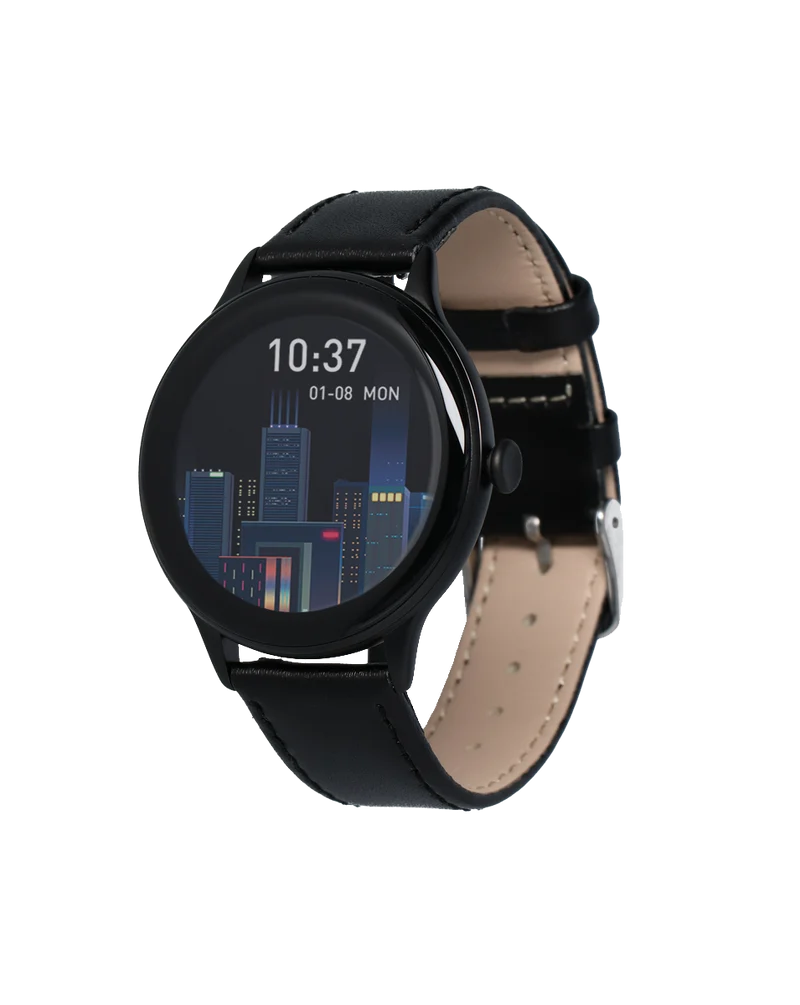 MAXCOM FW48 Vanad Smartwatch Nero Opaco – AMOLED 1.32” e Funzioni Smart Avanzate