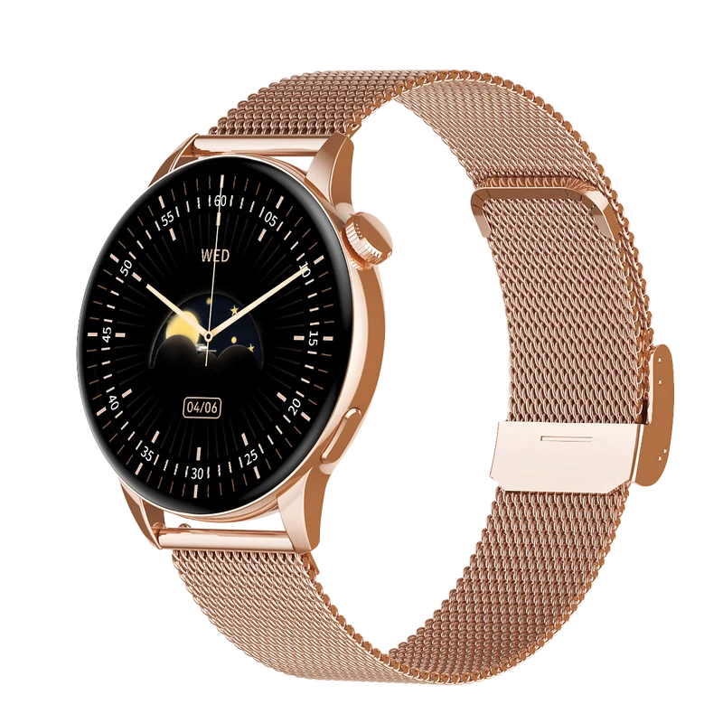 MAXCOM FW58 Vanad Pro Smartwatch Gold – AMOLED 1.3” e Funzioni Smart Avanzate