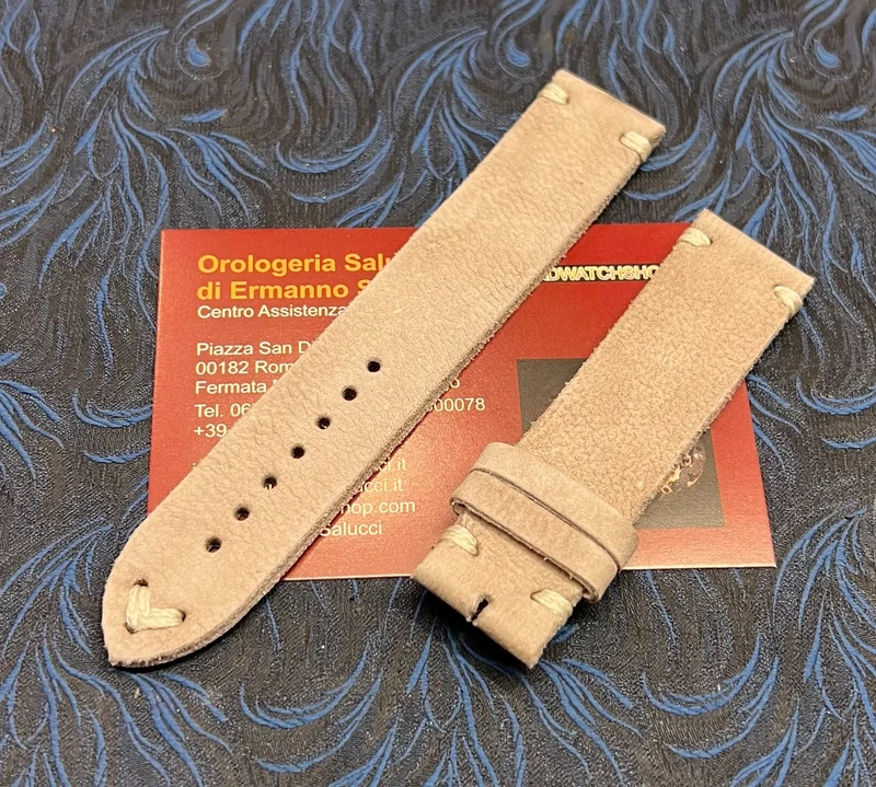 Cinturino Eberhard color tortora 20mm per Tazio Nuvolari 31137
