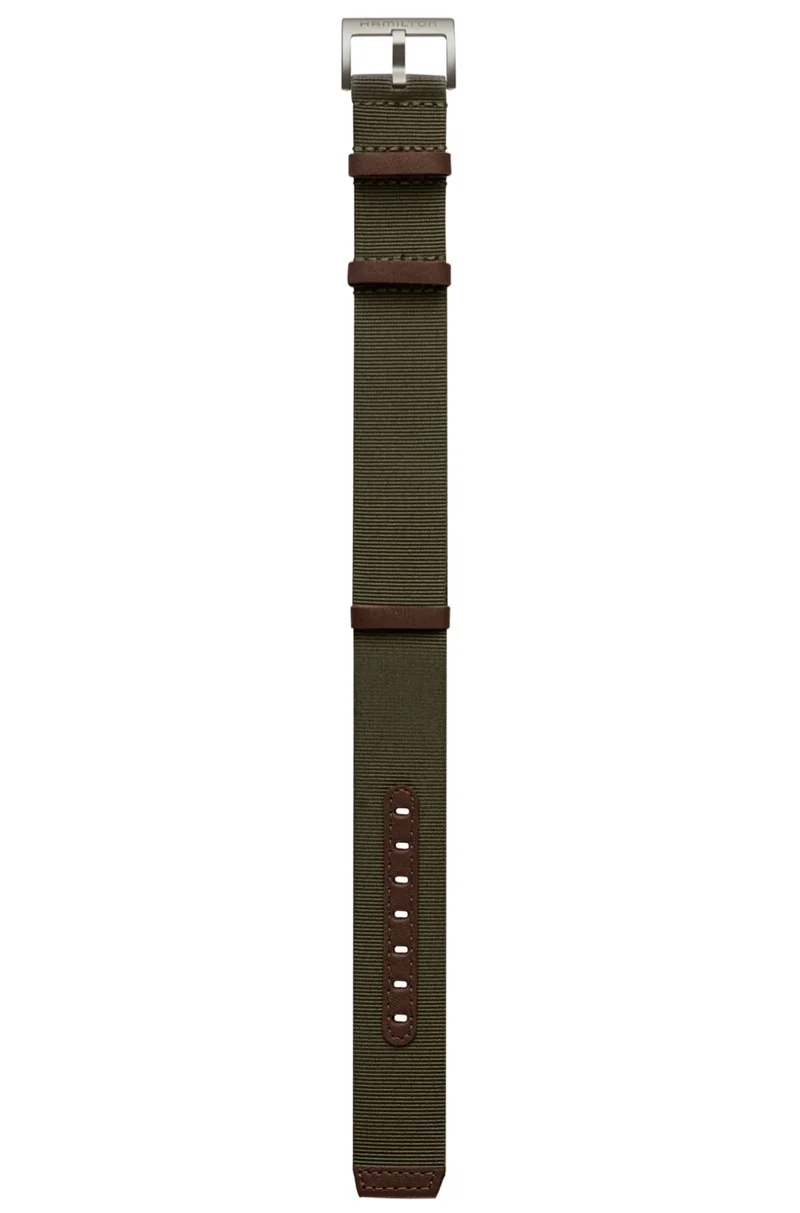 Cinturino Hamilton Nato verde 22mm