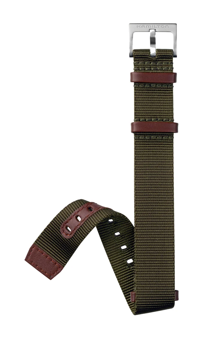 Cinturino Hamilton Nato verde 20MM