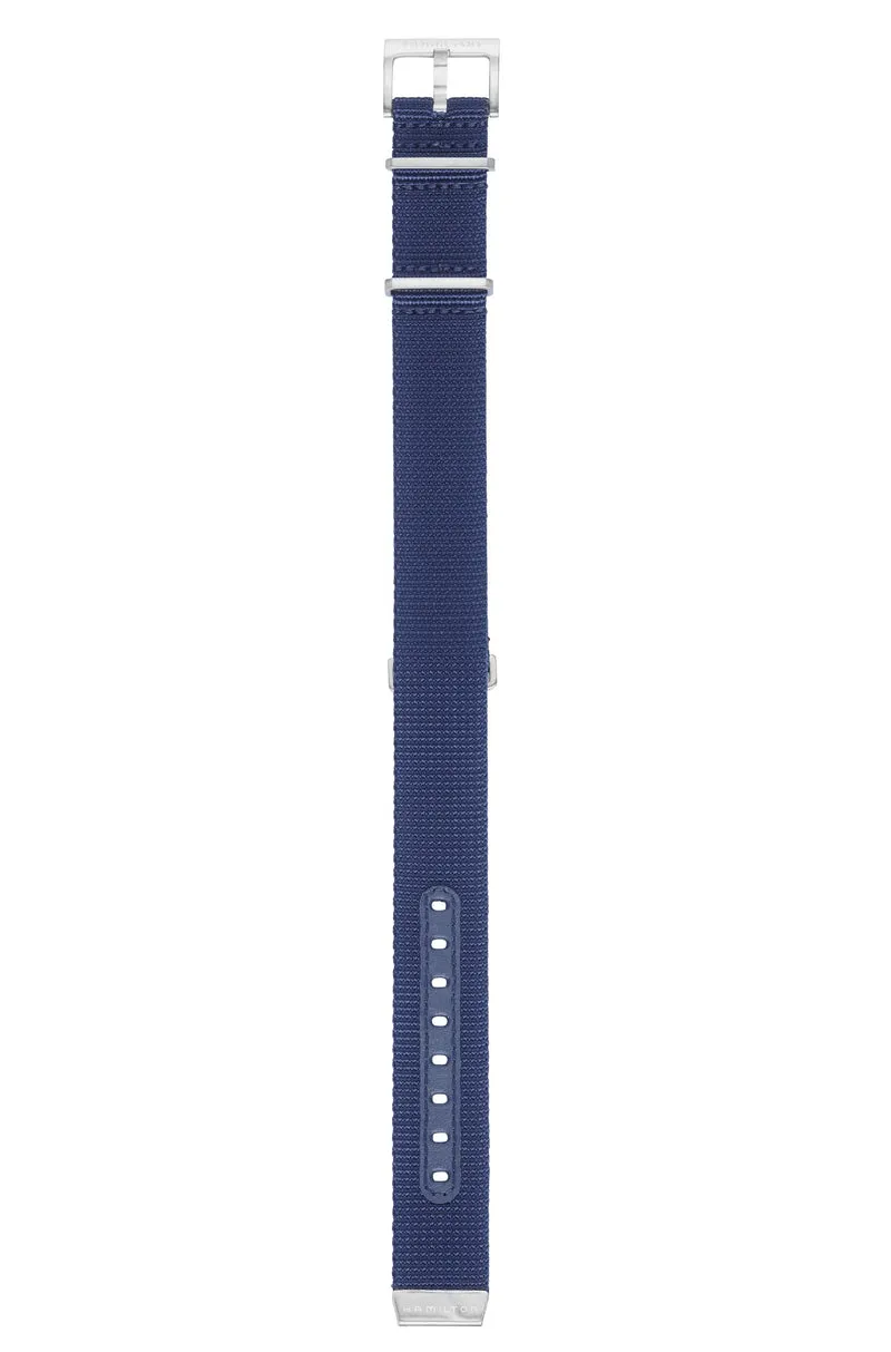Cinturino Hamilton Nato blu 20MM
