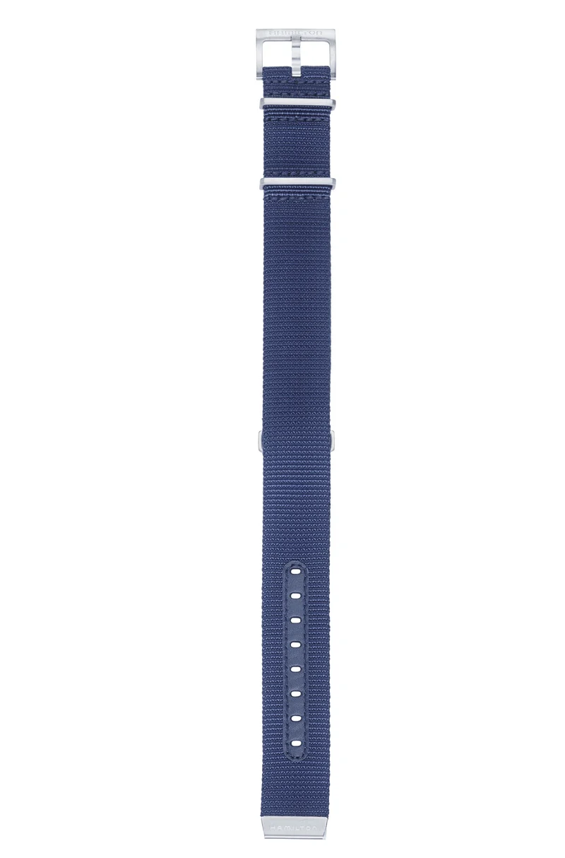 Cinturino Hamilton Nato blu 22MM