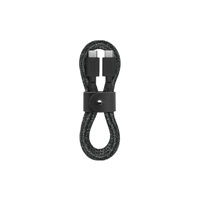 Native Union Belt Cable Ultra Strength USB-C to USB-C Cable 1.2m - Cosmos/Black