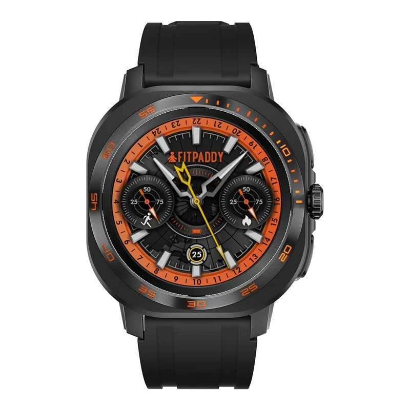 FITPADDY FitWatch Pro – Smartwatch AMOLED 1,43" con Chiamate Bluetooth, 100+ Modalità Sport e 3ATM