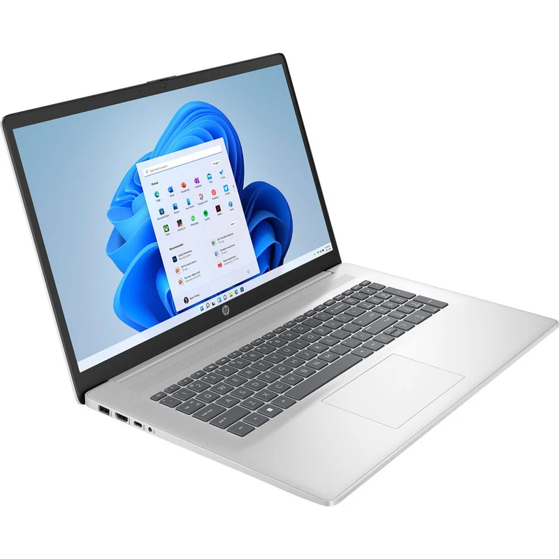HP Laptop 17.3in Intel Core 3 100U 8GB/256GB Natural Silver B6JU2UA#ABA