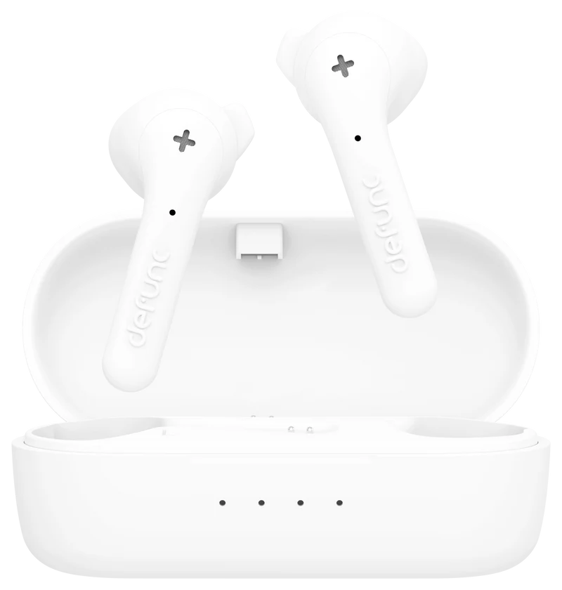 Defunc TRUE BASIC II White – Auricolari Wireless Bluetooth True Wireless Bianchi