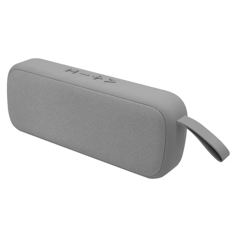 DELTA Bluetooth Compatible Speaker Grey – Speaker Wireless Bluetooth Portatile Grigio