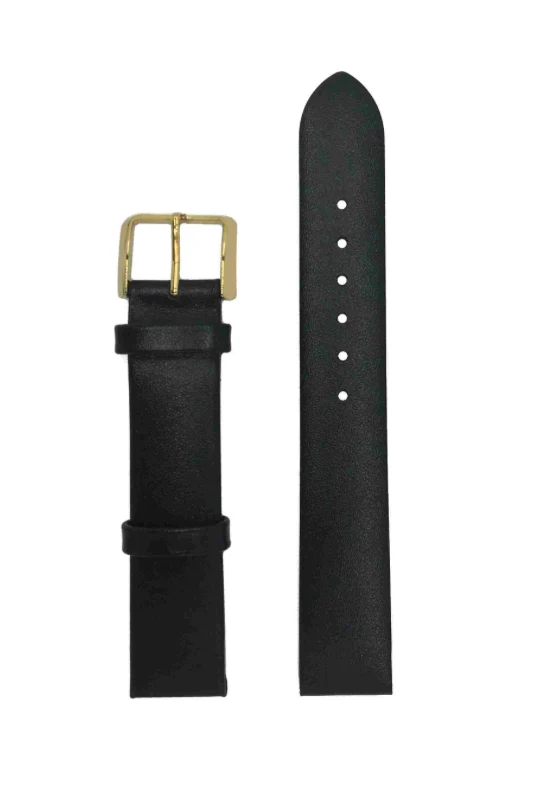 Cinturino Rado nero Anatom FLO M 17mm fibbia originale