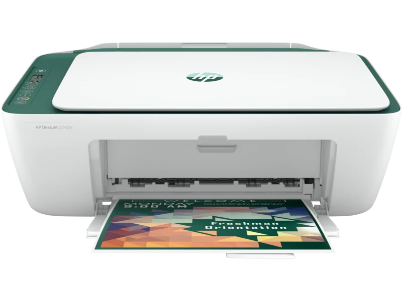 HP Deskjet 2742e InkJet Printer - Green