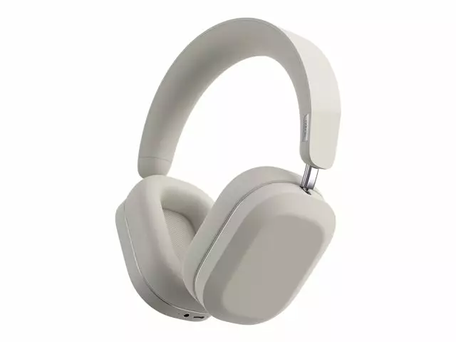 MONDO by Defunc ANC Headphones Beige – Cuffie Over-Ear Wireless con Active Noise Cancelling