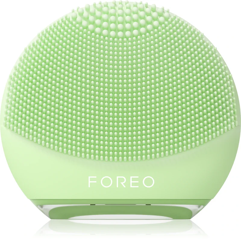 FOREO LUNA™ 4 Go Pistachio – Spazzola Detergente Viso Compatta con Massaggio Rassodante