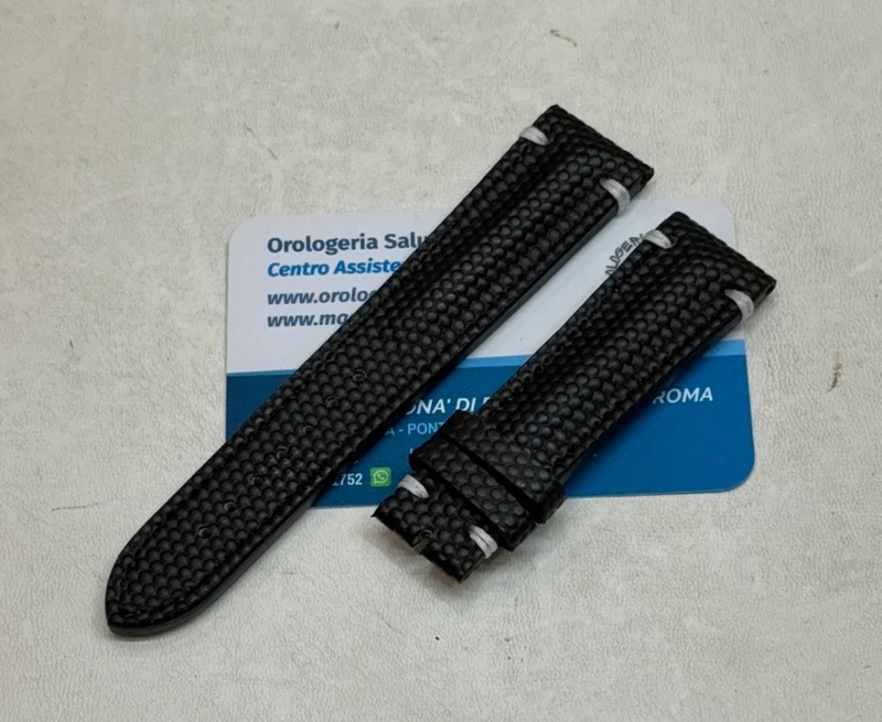 Cinturino Eberhard tessuto gommato nero per Traversetolo 21016/21020 originale