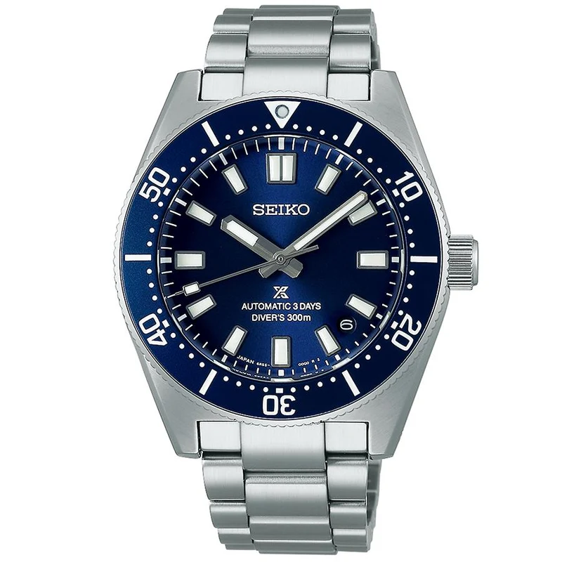 Orologio da uomo Seiko Prospex Mechanical Diver's 1965 Heritage SBDC195, meccanico, resistente all'acqua fino a 300 m, modello esclusivo