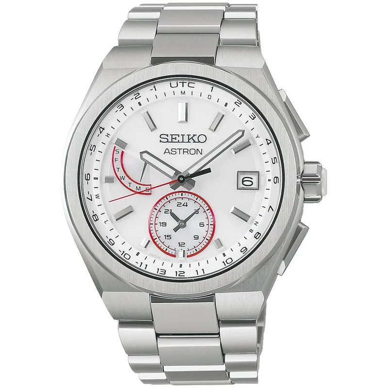 Orologio radiocontrollato solare da uomo Seiko Astron Nexter SBXY093 in collaborazione con Medici Senza Frontiere, edizione limitata 2025