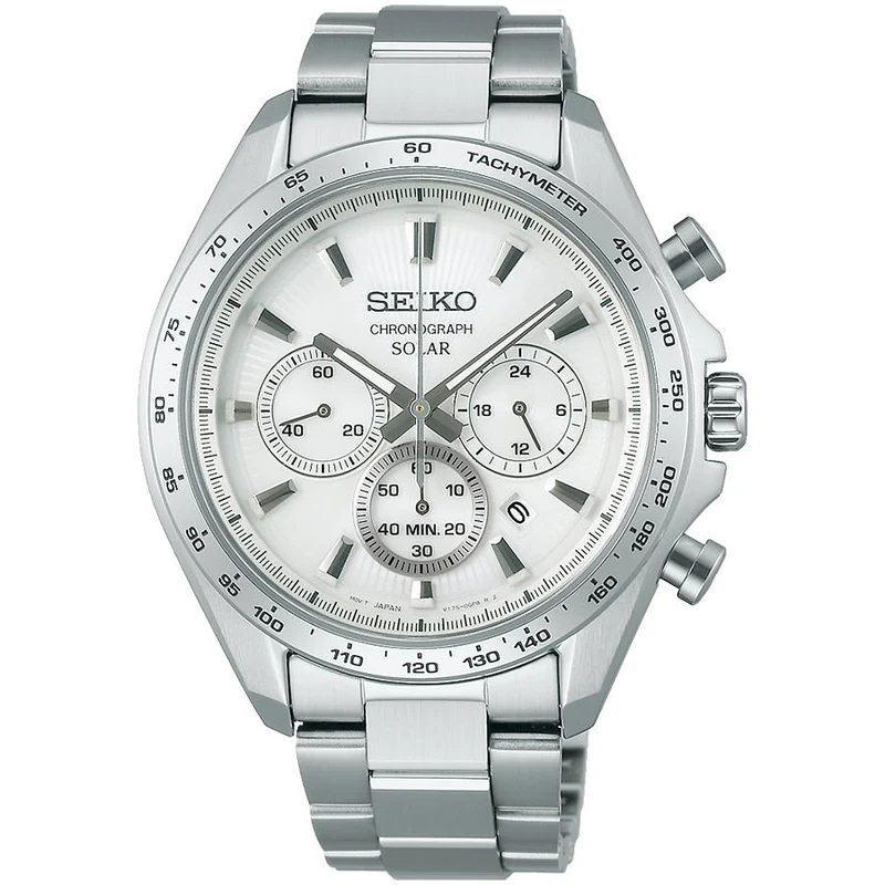 Orologio cronografo solare da uomo Seiko Selection Serie S 2025 "Raise the Future" in collaborazione con Ashinaga, modello SBPY179.
