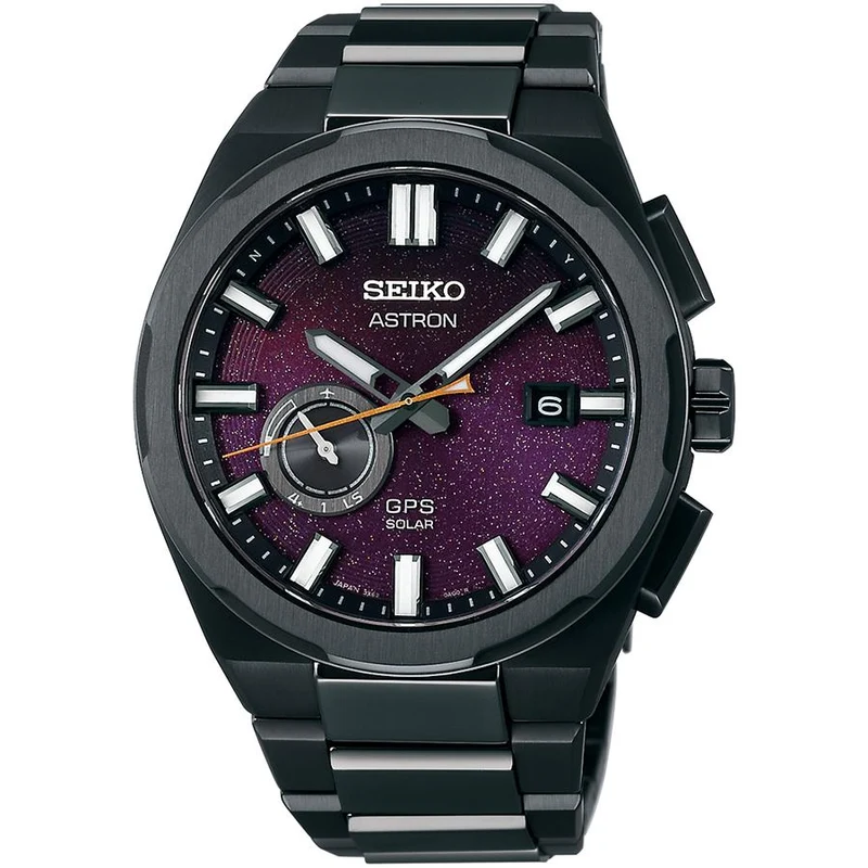 Orologio da uomo Seiko Astron Nexter 2025 Limited Edition Starry Sky (SBXD029) con onde radio satellitari GPS e alimentazione solare (esclusivo)