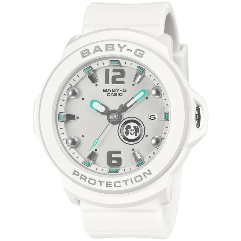 Orologio da donna CASIO BABY-G+PLUS BGA-15K-7AJR con supporto bianco, stile JDM.