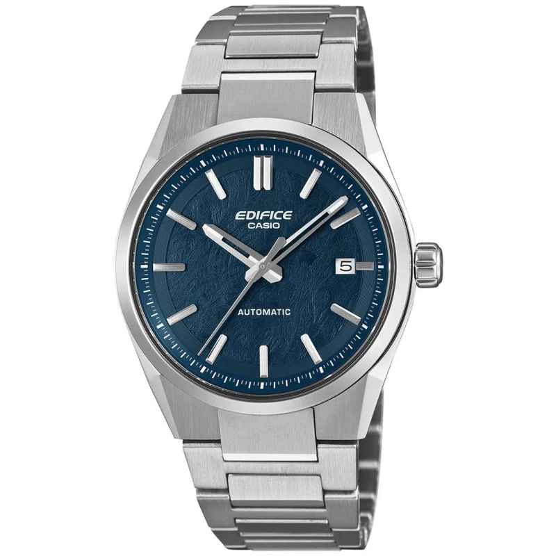 Orologio da uomo automatico CASIO EDIFICE EFK-110D-2AJF con quadrante blu testurizzato, stile JDM.
