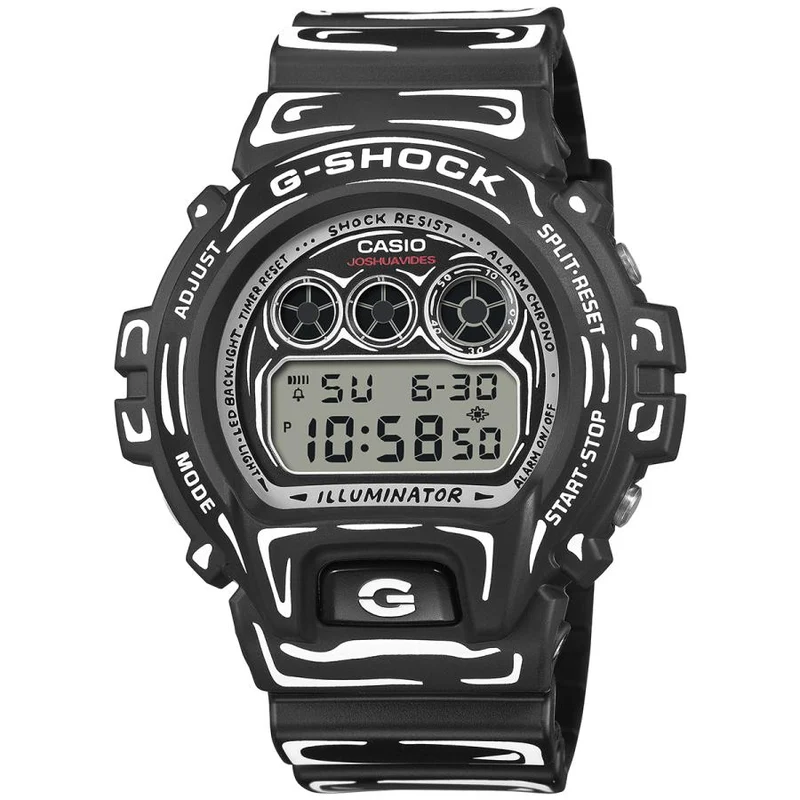 Orologio digitale da uomo CASIO G-SHOCK DW-6900JV-1JR JDM in collaborazione con Joshua Vides.