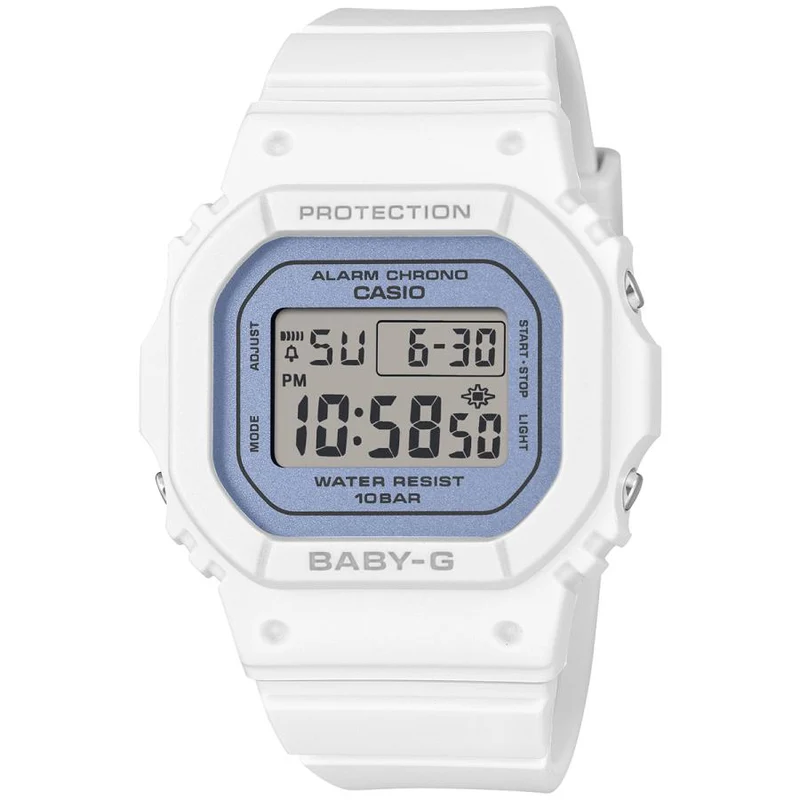Orologio digitale da donna CASIO BABY-G BGD-565SC-2BJF con quadrante blu lucido, stile JDM.