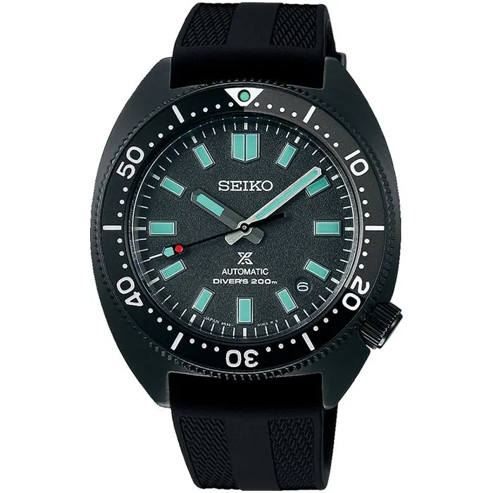 Orologio subacqueo meccanico Seiko Prospex Black Series Limited Edition Night Vision SBDC183, esclusivo da uomo