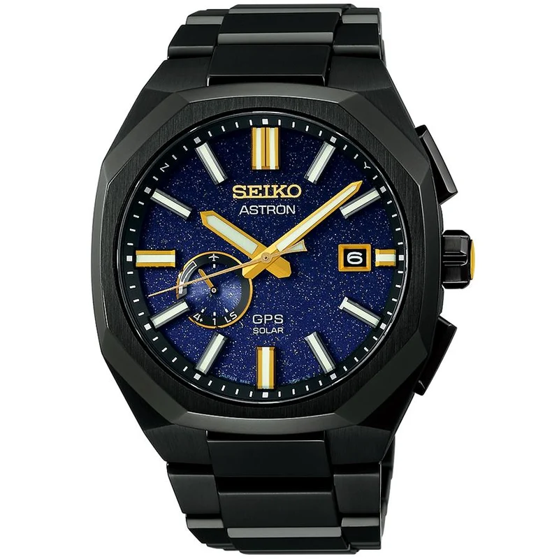 Orologio da uomo Seiko Astron Nexter 2024 Limited Edition Starry Sky SBXD021 con onde radio satellitari GPS e alimentazione solare, modello esclusivo