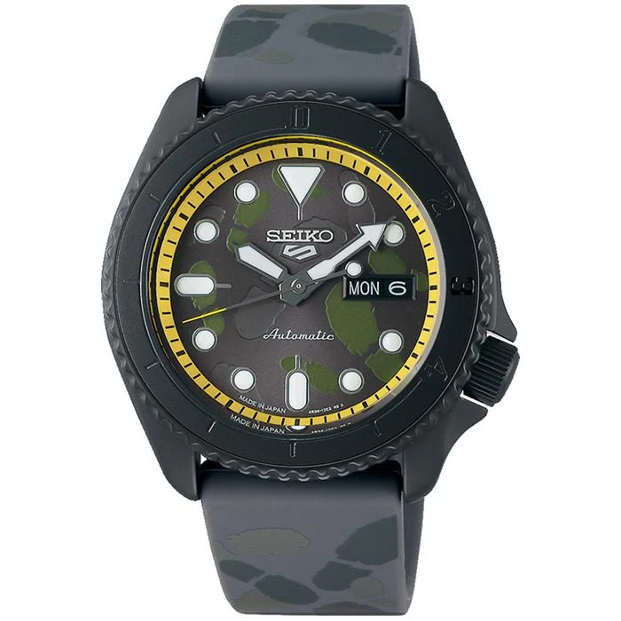 Orologio da uomo meccanico automatico SEIKO 5 Sports One Piece Collaboration Limited Edition Sanji SBSA155
