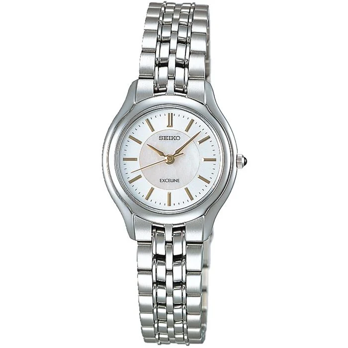Orologio da donna Seiko Dolce & Exceline al quarzo SWDL099 con quadrante in madreperla bianca