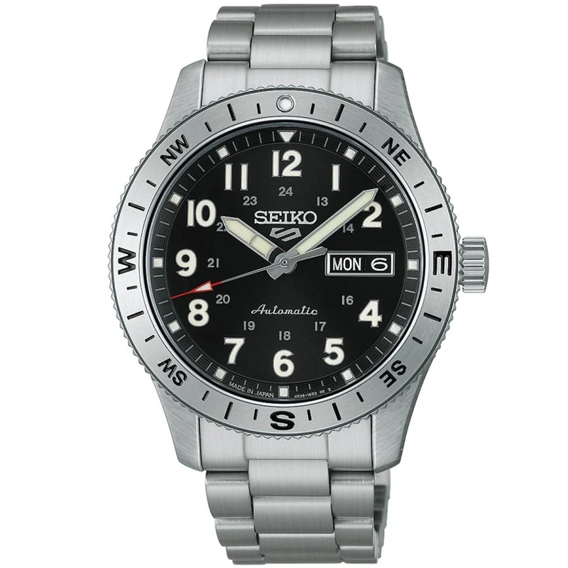 SEIKO 5 SPORTS HDB007J JDM Field Automatic Day-Date Bianco Prodotto in Giappone