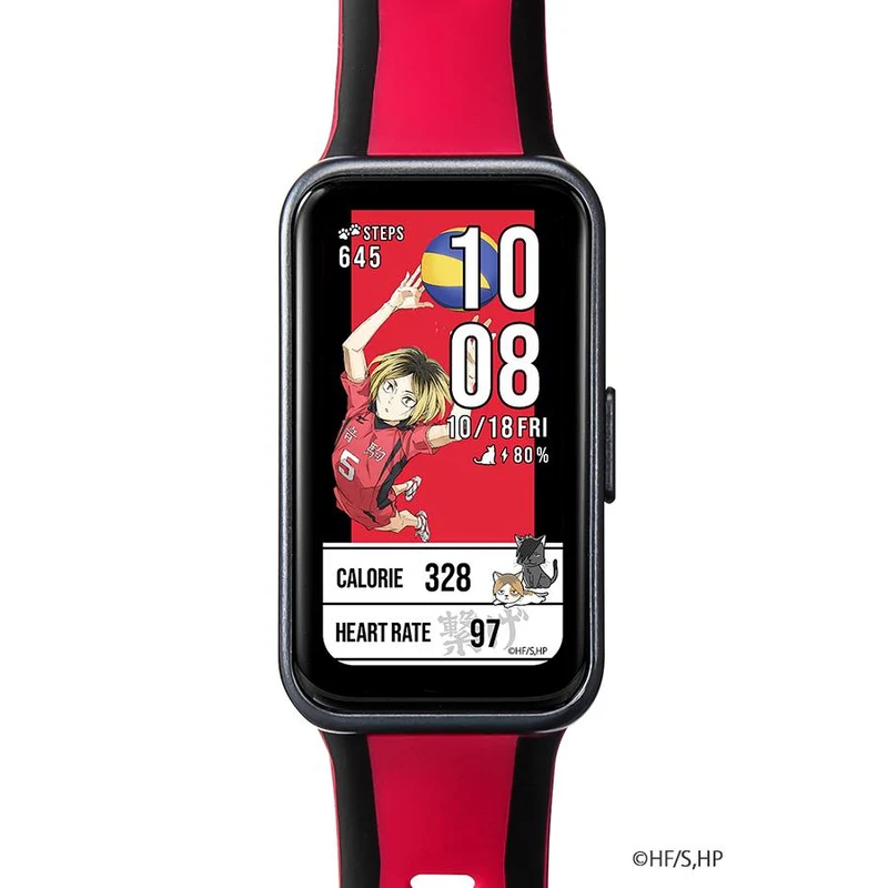 GARRACK HUC-HK-BD10-N HAIKYU!! Smartwatch Nekoma High AMOLED