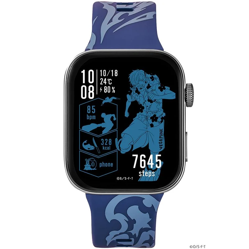 GARRACK HUC-OP-FT3-S ONE PIECE Vinsmoke Sanji Blu AMOLED Smartwatch