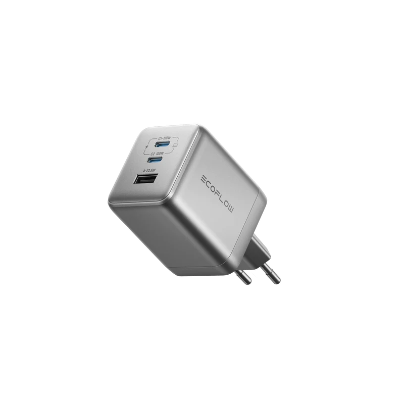 EcoFlow RAPID Pro 100 Watt GaN (3-Port) USB-Ladegerät