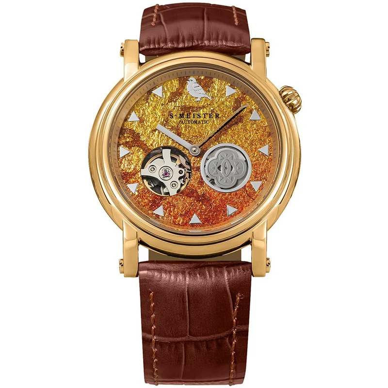 GARRACK S-MEISTER KY-ROYG-Z Orologio automatico a cuore aperto Demon Slayer Zenitsu Agatsuma, prodotto in Giappone