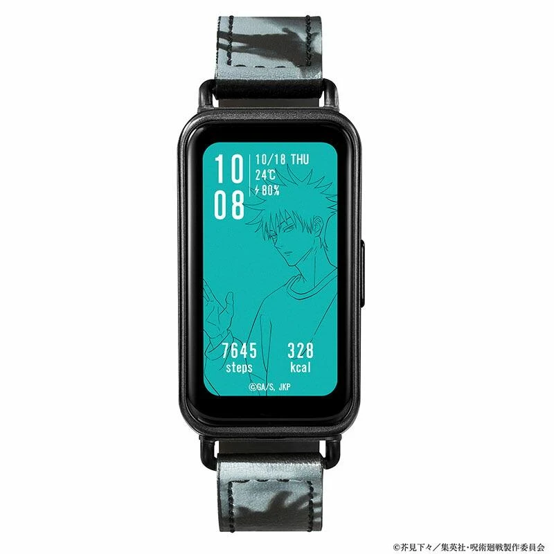 GARRACK Jujutsu Kaisen Megumi Fushiguro JK002-F Smartwatch in edizione limitata con display AMOLED nero