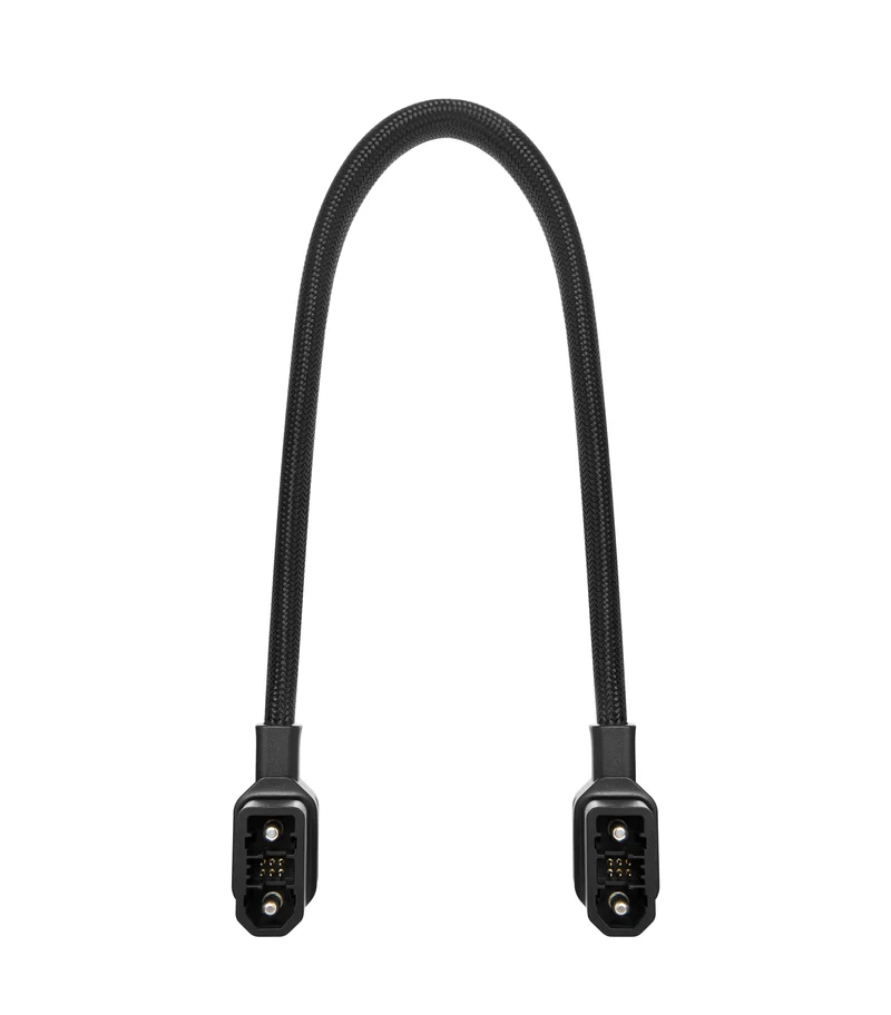 EcoFlow DELTA Zusatzakku-Kabel XT-150 mit abgewinkelten Steckern (40 cm)