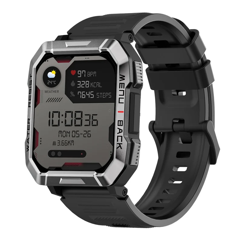 Blackview W60 – Smartwatch Outdoor 2,01" | Bussola, Torcia LED, 900 mAh